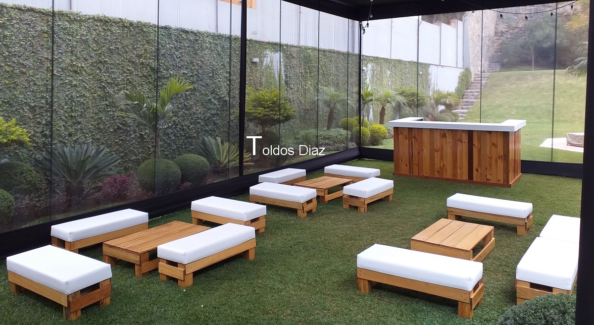 Alquiler de sala lounge rustica en lima