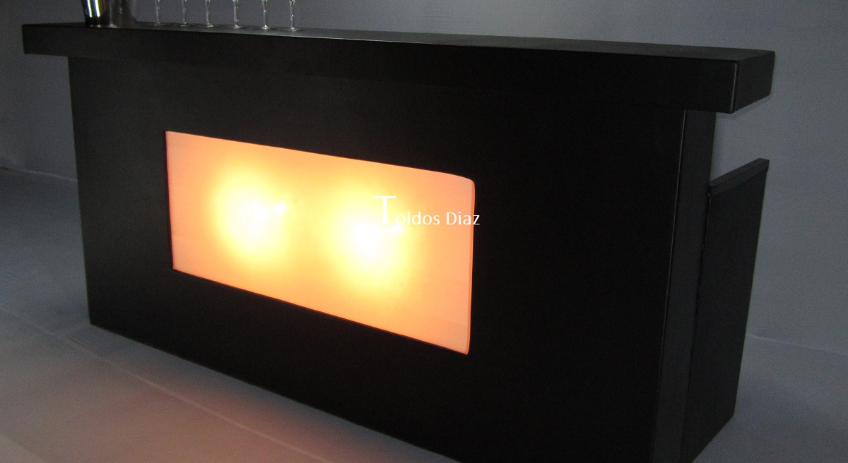Alquiler de barra negra iluminada en lima
