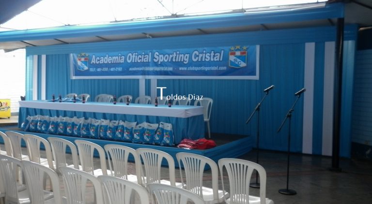 Alquiler de paredes y biombos para academias deportivas