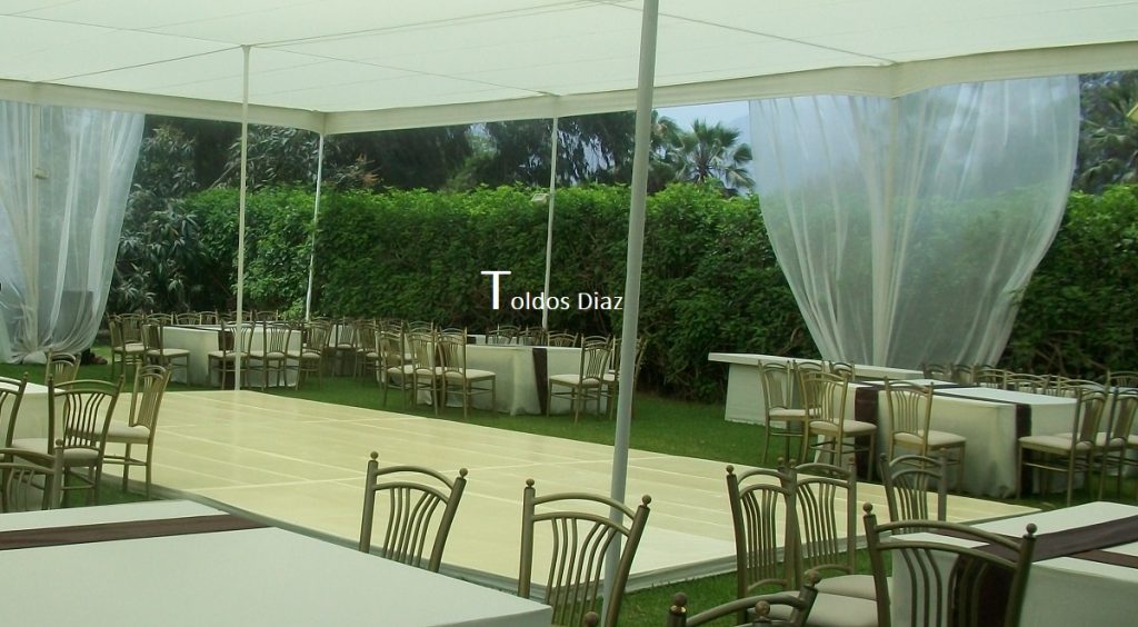 Alquiler de tabladillos para bodas