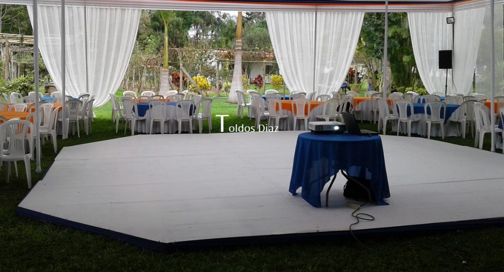 Alquiler de tabladillos para eventos