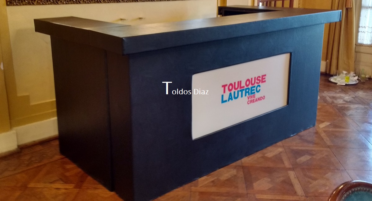 Alquiler y venta de barra negra iluminada