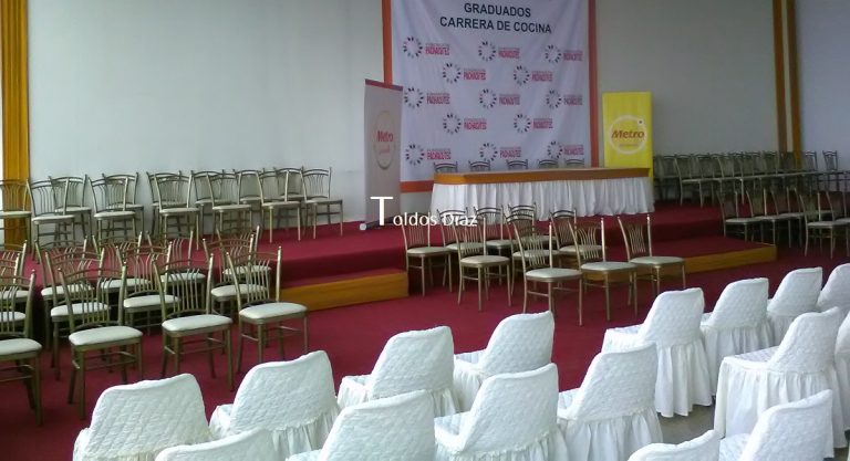 Estrados y pasarelas para eventos corporativos