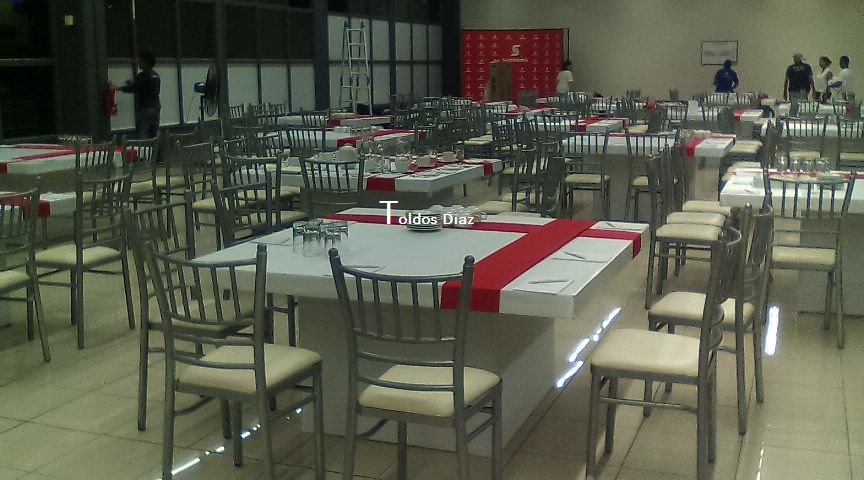 Mesas cuadradas