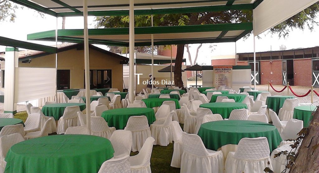 Silla vestida para eventos